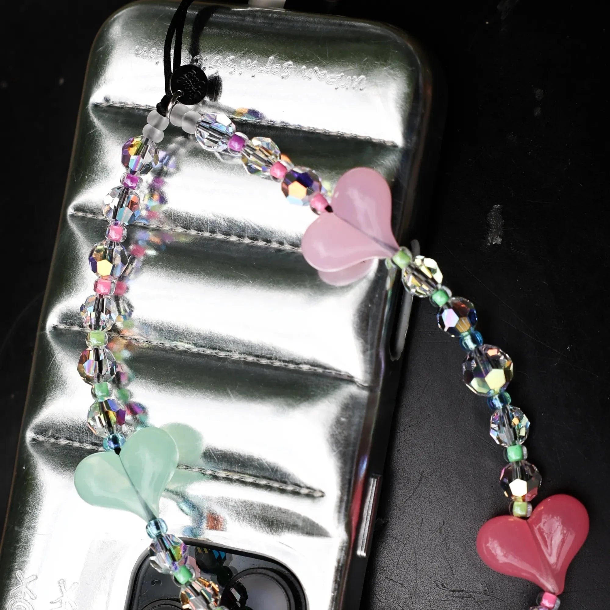 Lumi Love Club Drip Wristlet Phone Strap