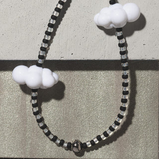 Heavenly Silk Midnight Wristlet Phone Strap