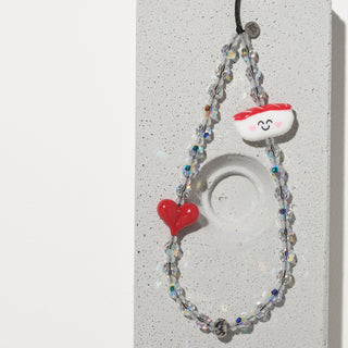 Sushi on Ice Wristlet Phone Strap
