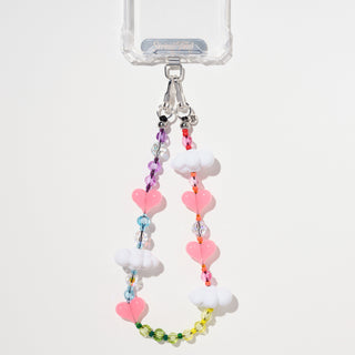 Kawaii Rainbow Wristlet Phone Chain