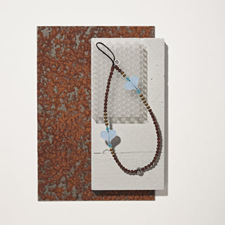 Ice Latte Wristlet Phone Strap