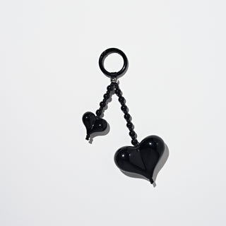 Big Love Obsidian Shorty Bag Charm