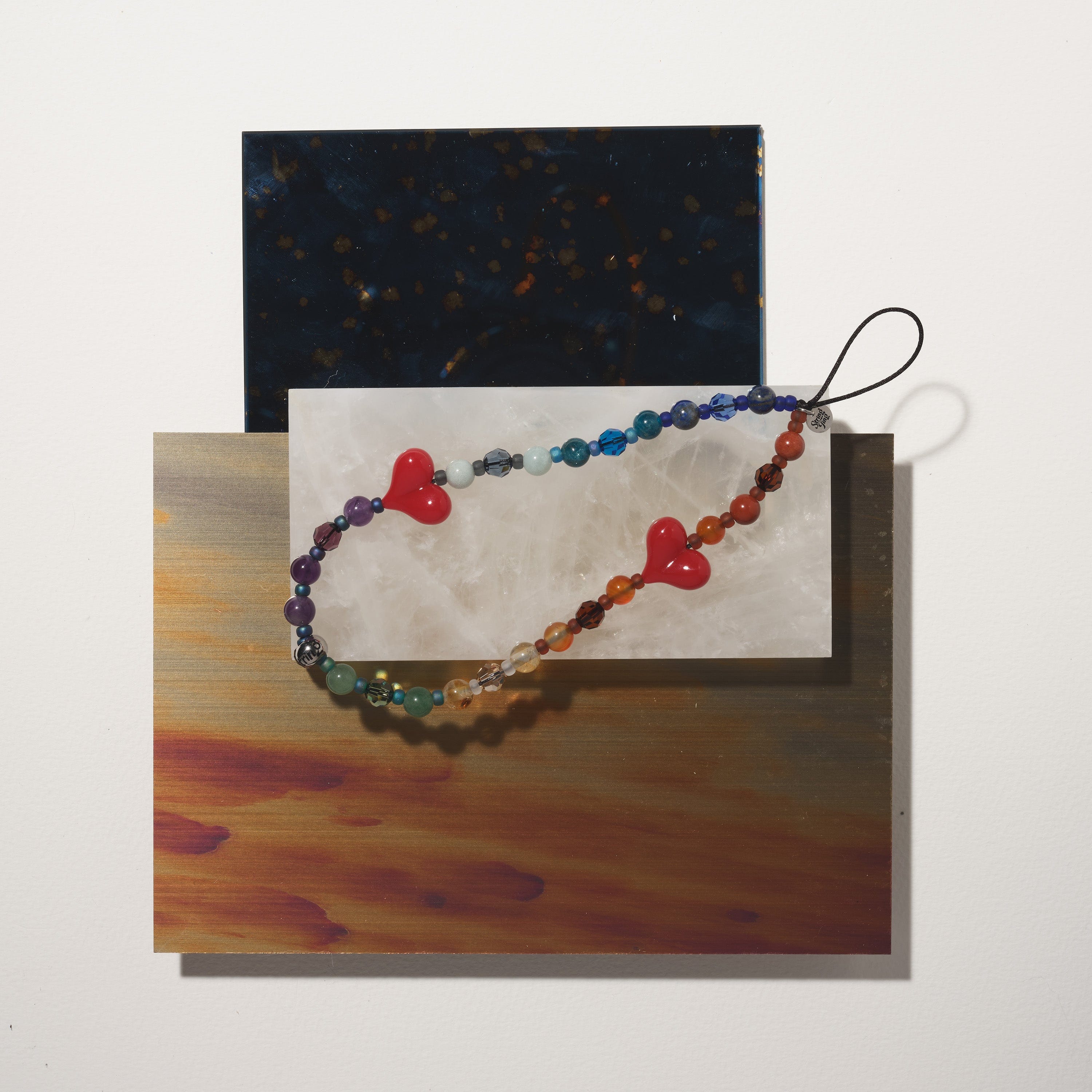 Chakra Shimmer Wristlet Phone Strap