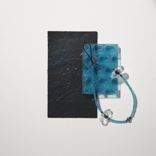 Frosted Heavenly Sky Wristlet Phone Strap