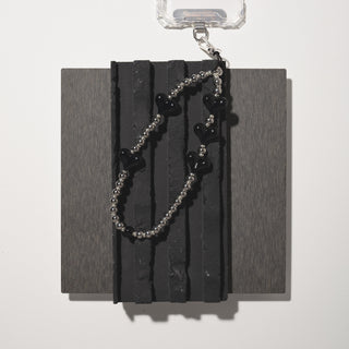 Steel My Heart Midnight Wristlet Phone Strap