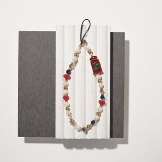 London Calling Wristlet Phone Strap