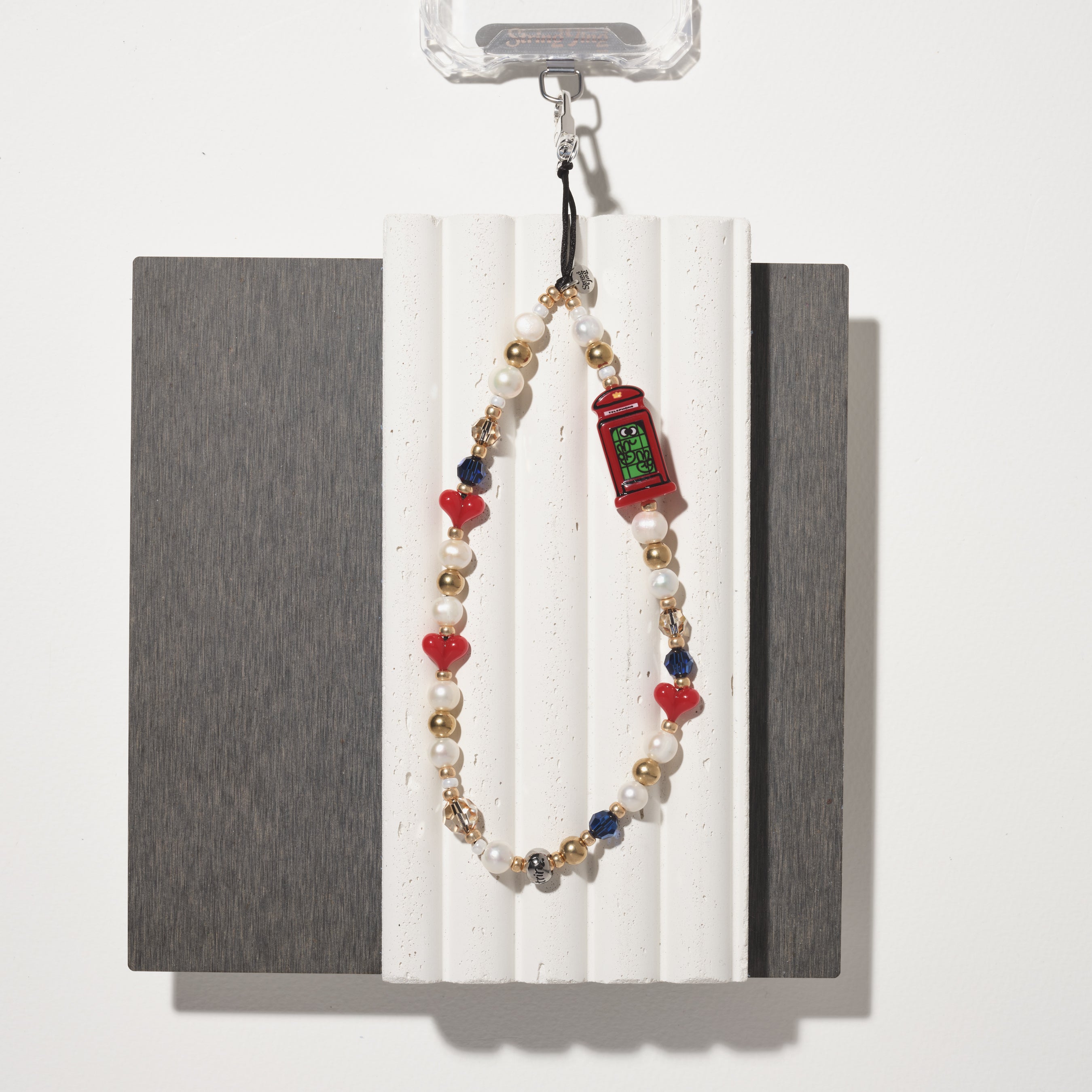 London Calling Wristlet Phone Strap
