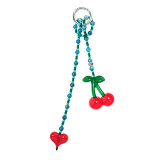 Costa Azzurra Cerise Bag Charm
