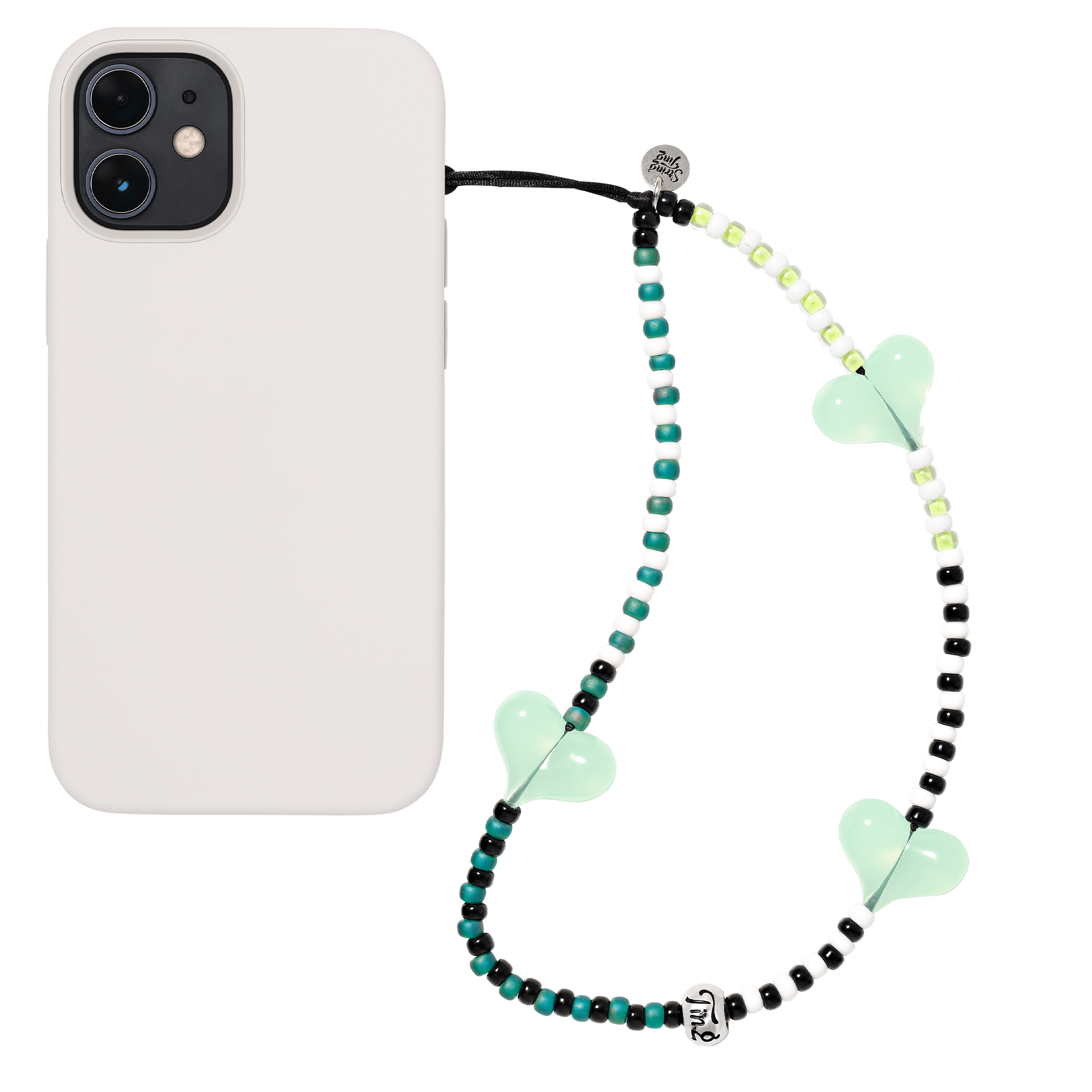 Matcha Mischief Wristlet Phone Strap