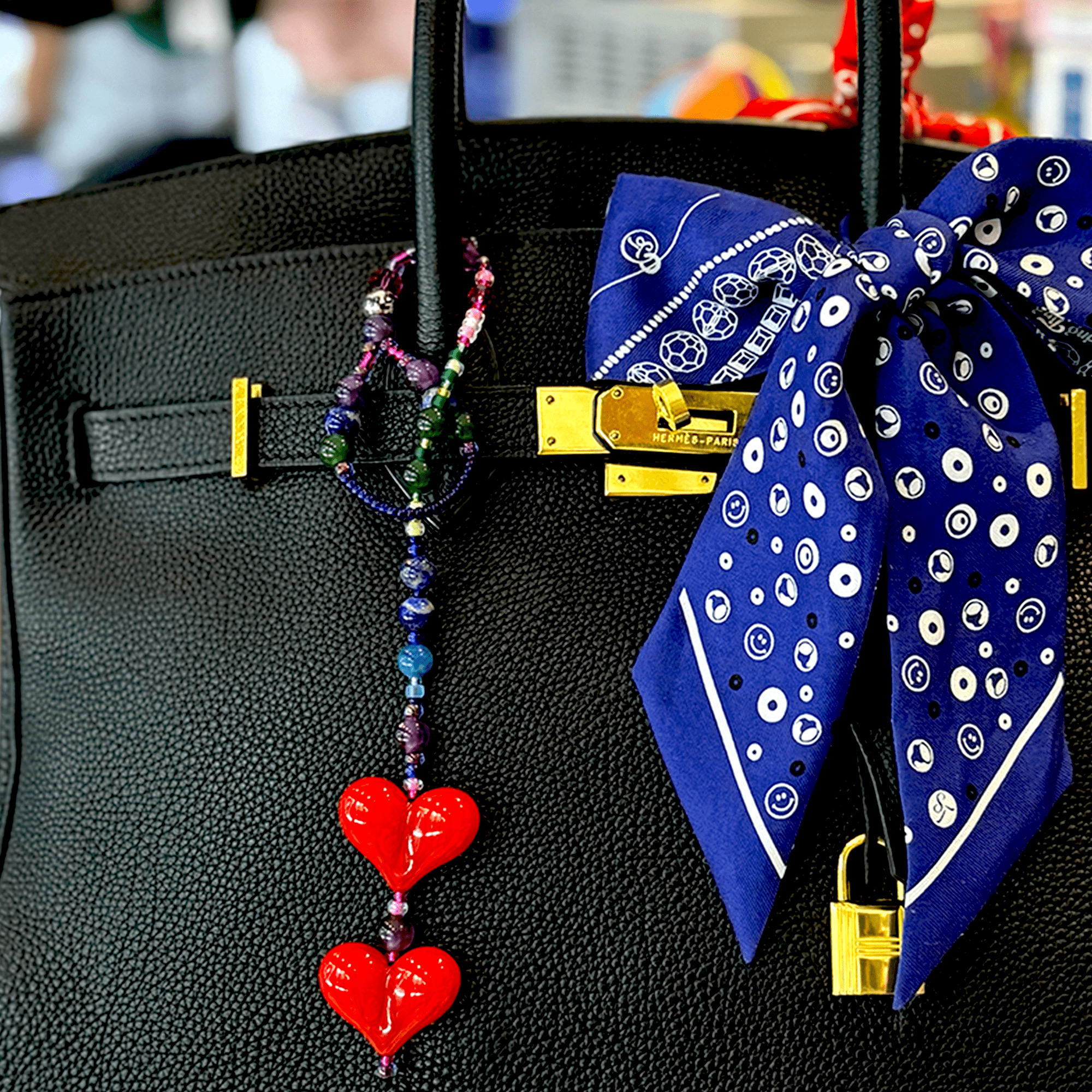 Night Garden Bag Charm