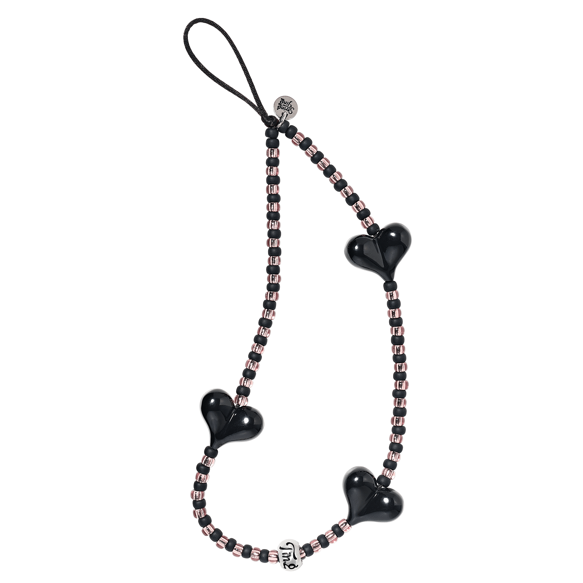 Silk Amethyst Love Syndicate Wristlet Phone Strap
