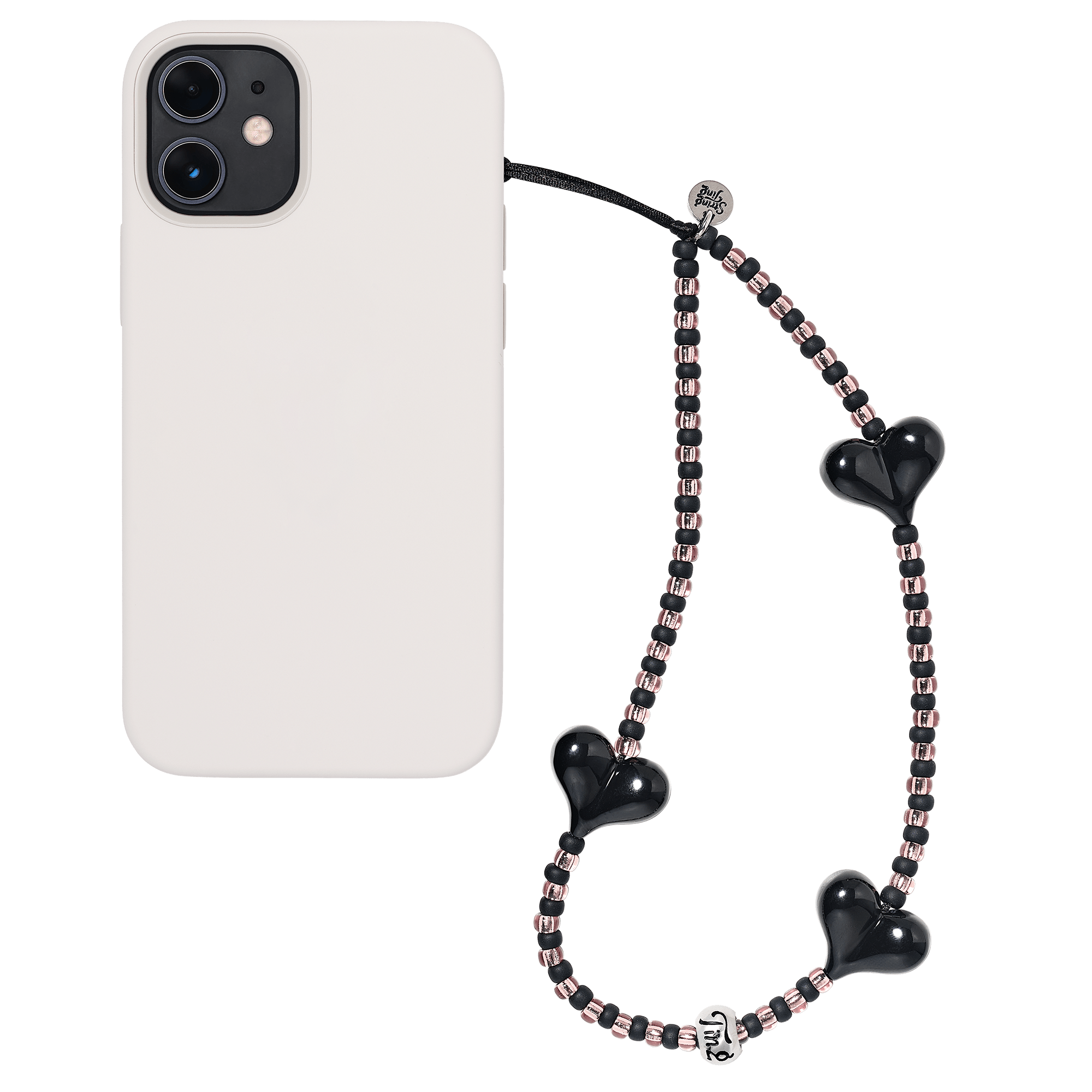 Silk Amethyst Love Syndicate Wristlet Phone Strap