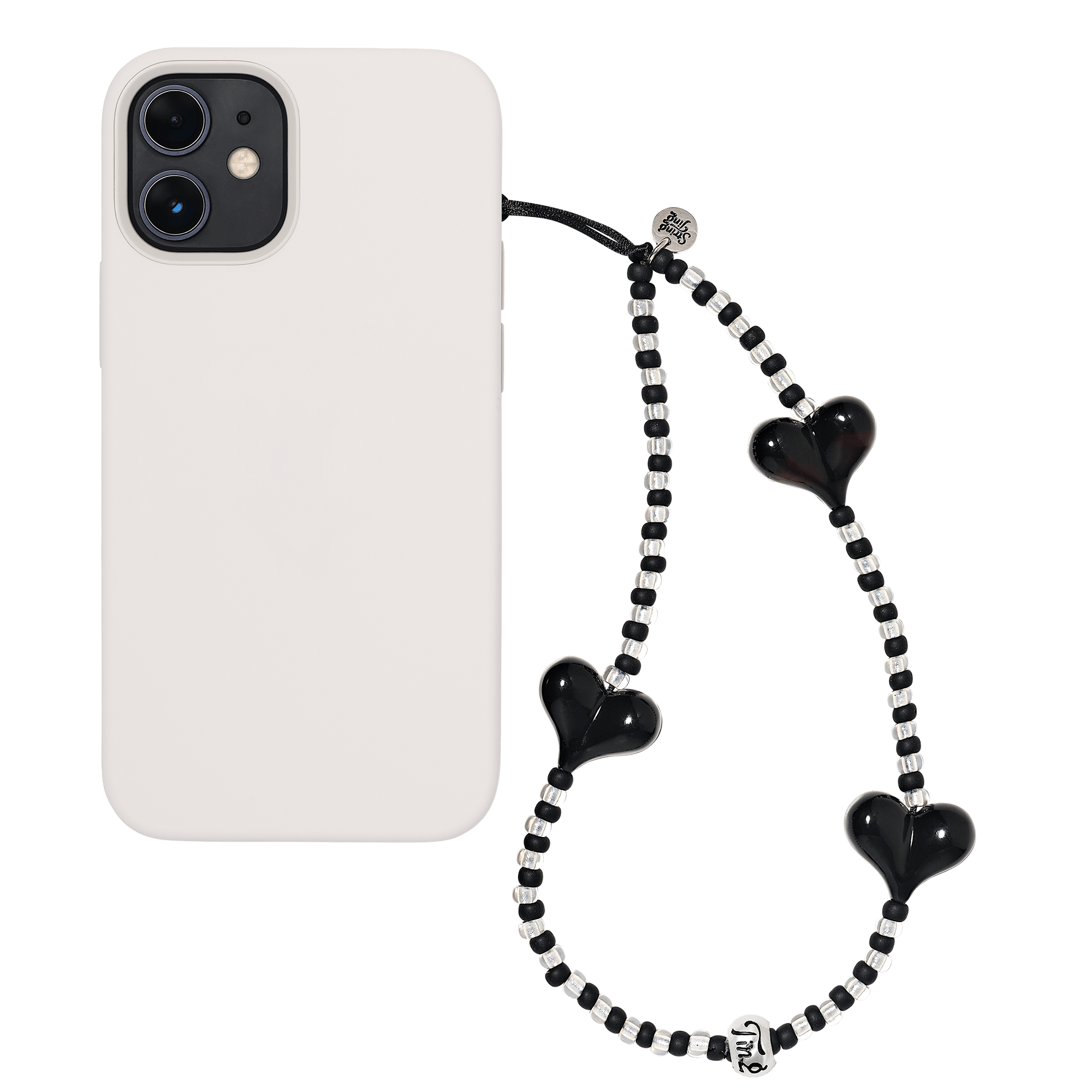 Silk Midnight Wristlet Phone Strap