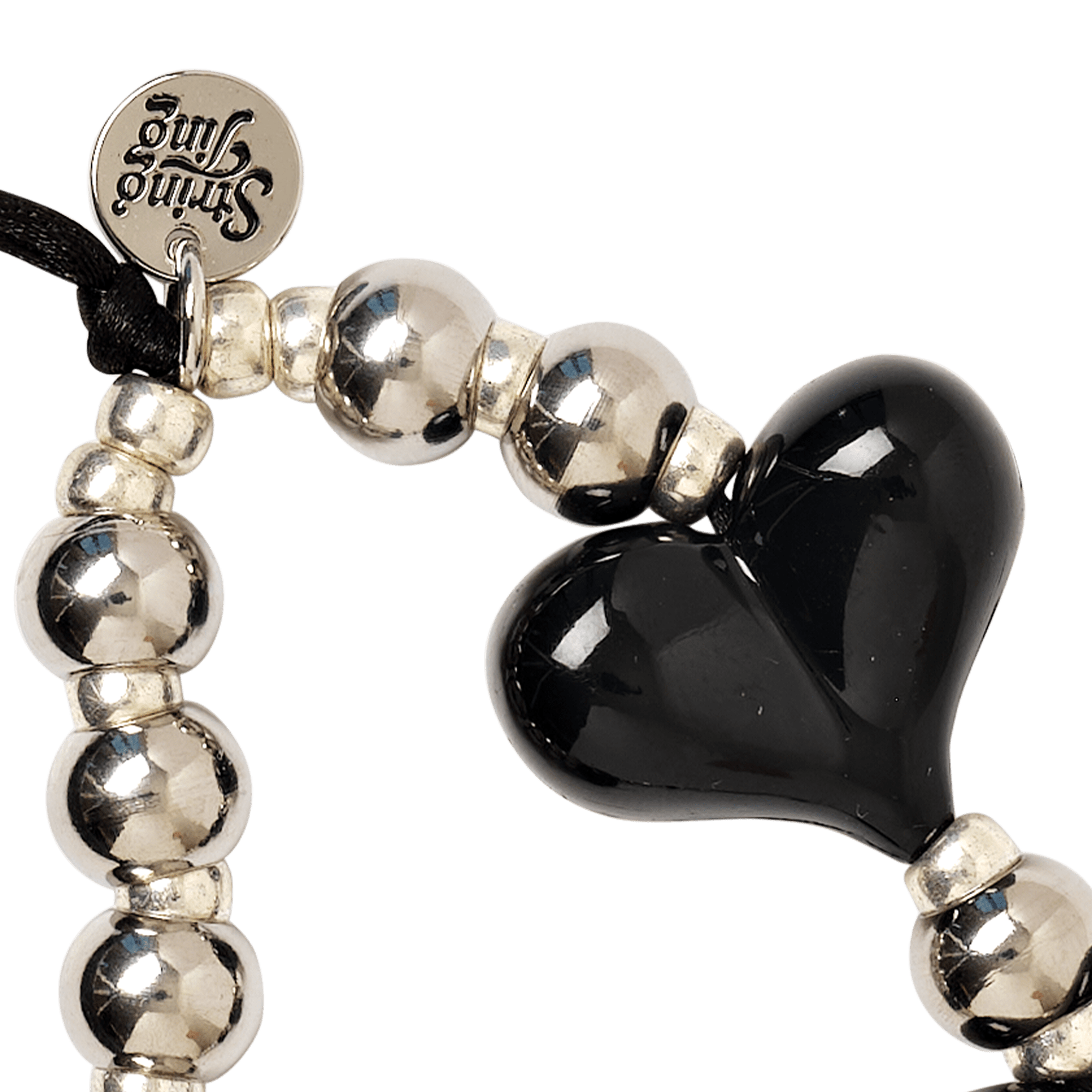Steel My Heart Midnight Wristlet Phone Strap