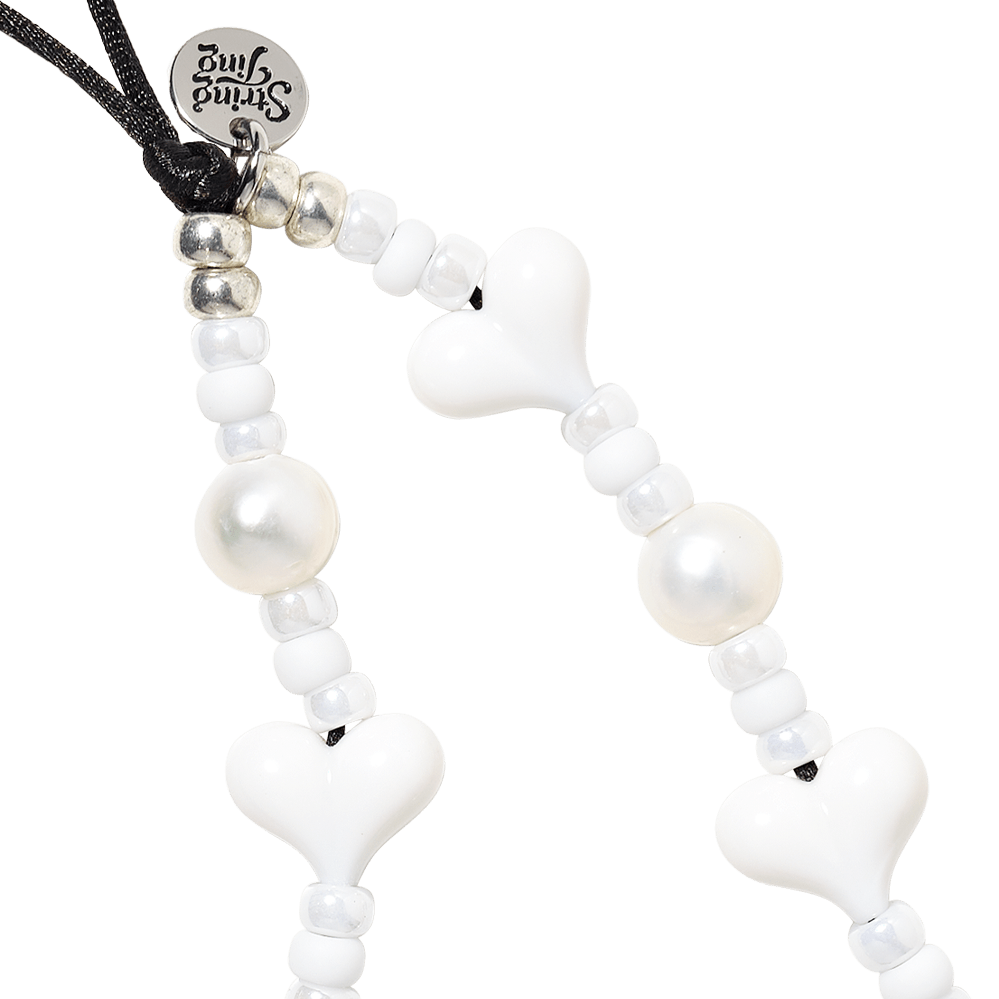 Sugar Pearl Wristlet Phone Strap