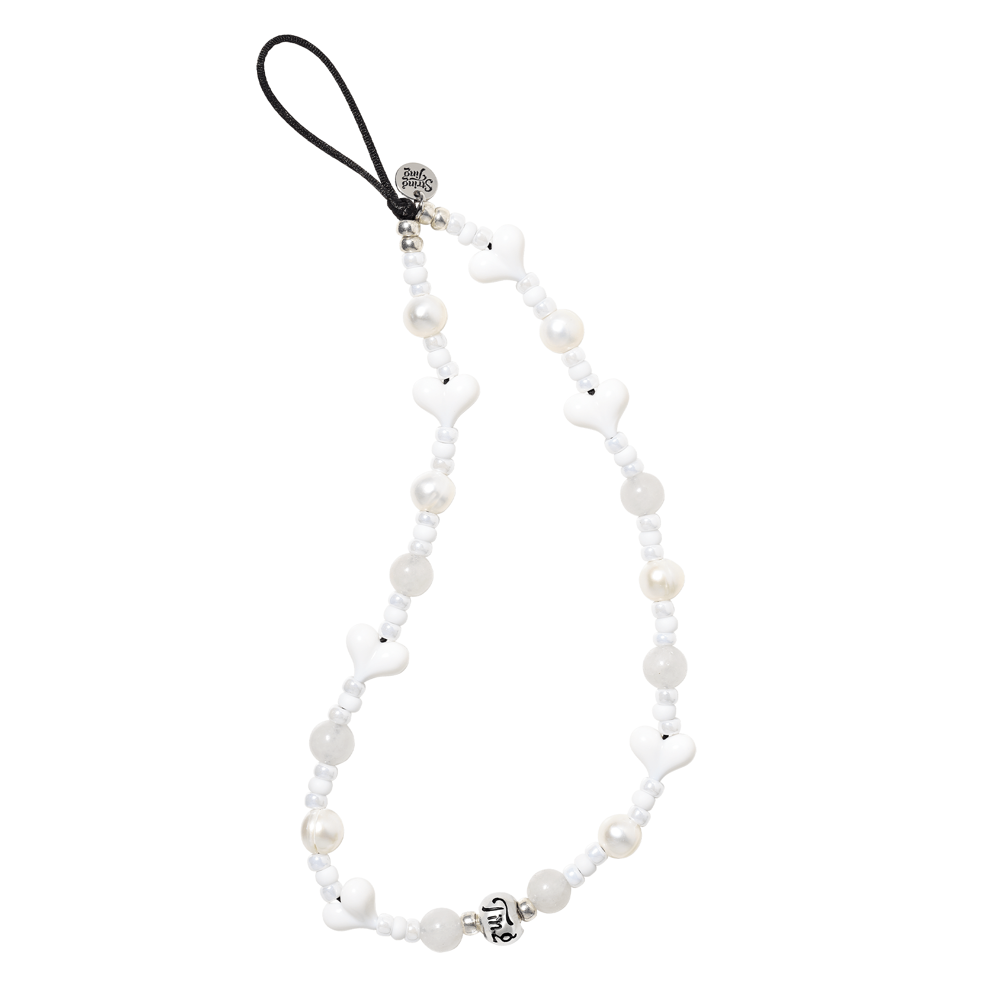 Sugar Pearl Wristlet Phone Strap