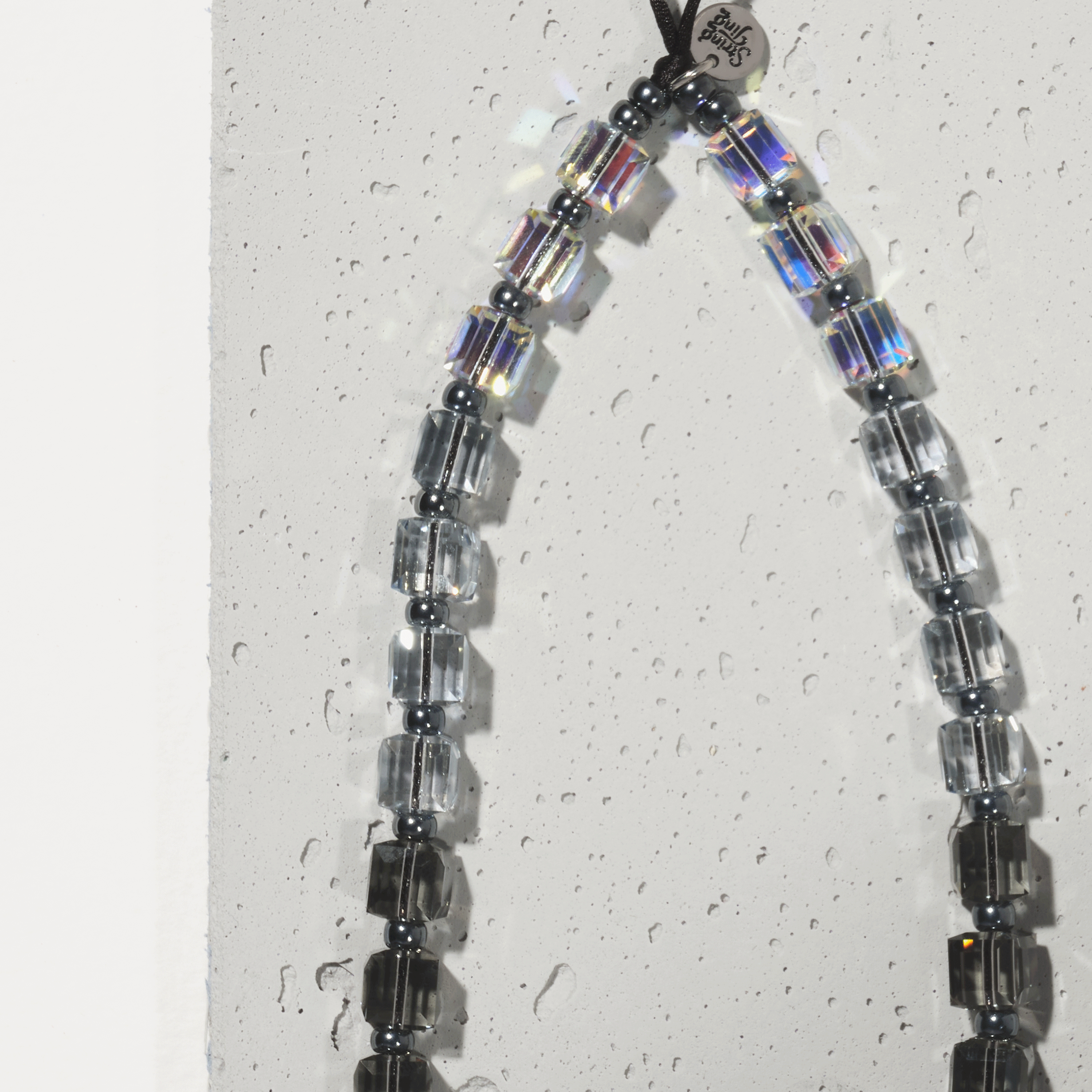 Midnight Oil Drip Wristlet Phone Strap