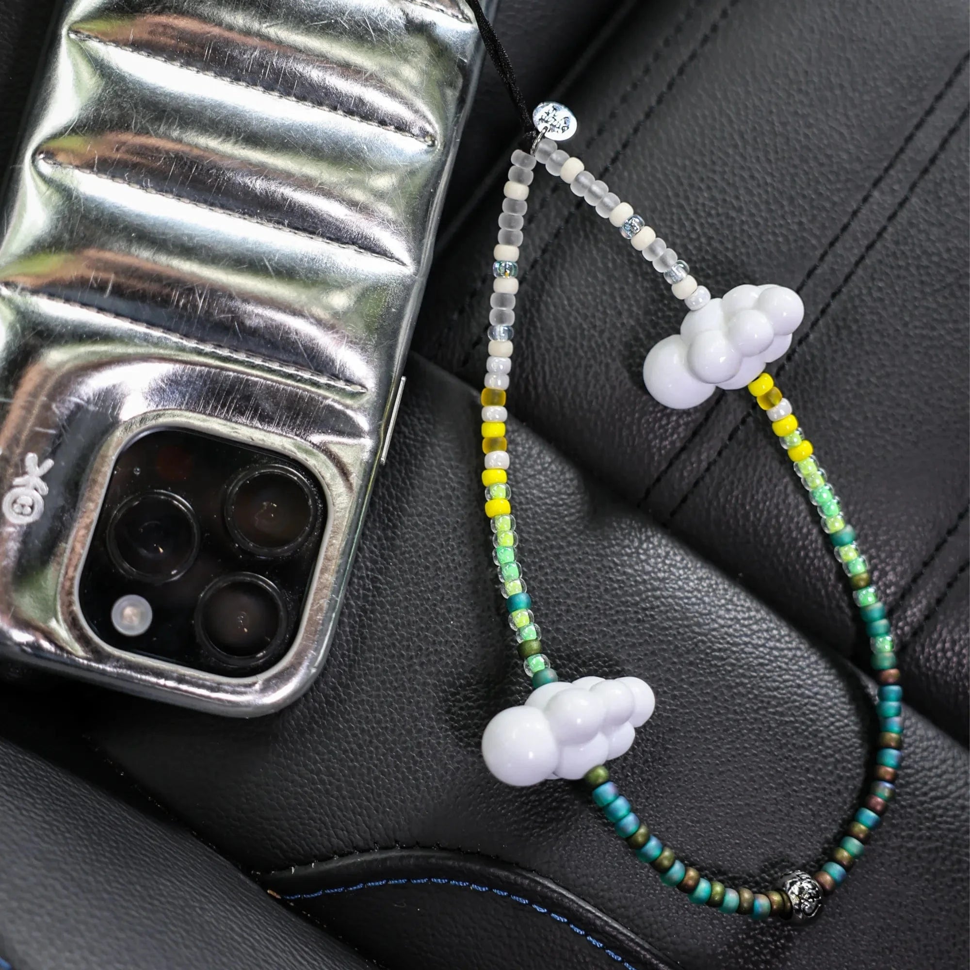 Heavenly Limonada Wristlet Phone Strap