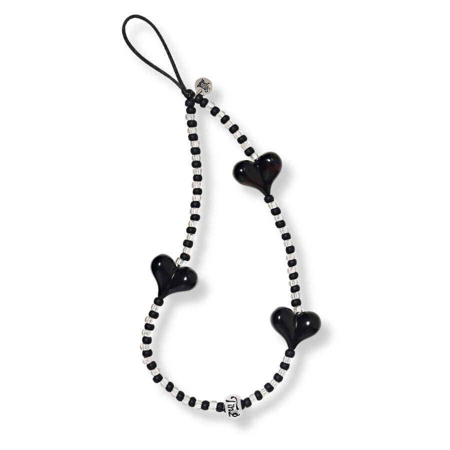 Silk Midnight Wristlet Phone Strap