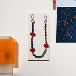 Big Chakra Energy Wristlet Phone Chain