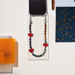 Big Chakra Energy Wristlet Phone Chain