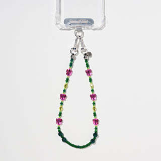 Butterfly Jungle Wristlet Phone Chain