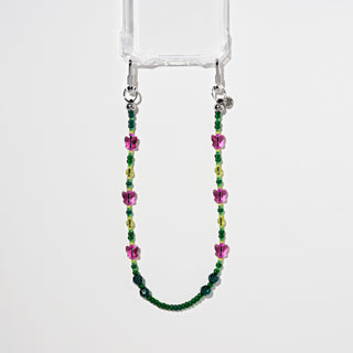 Butterfly Jungle Wristlet Phone Chain