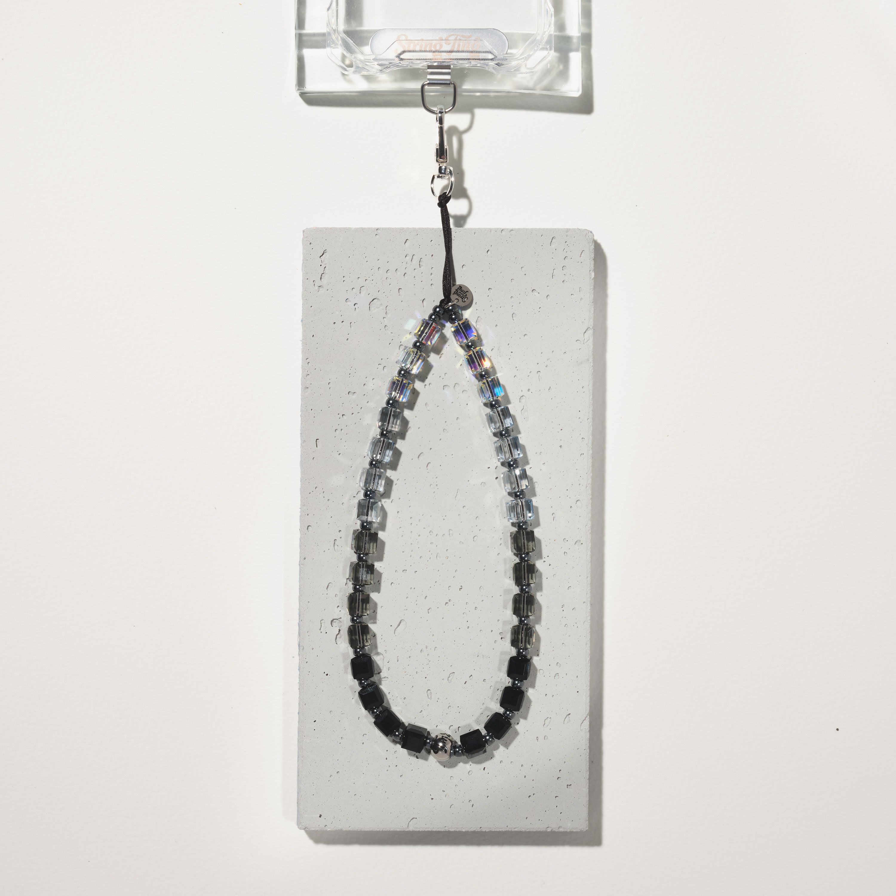 Midnight Oil Drip Wristlet Phone Strap