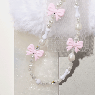 Lovely Bones Wristlet Phone Strap