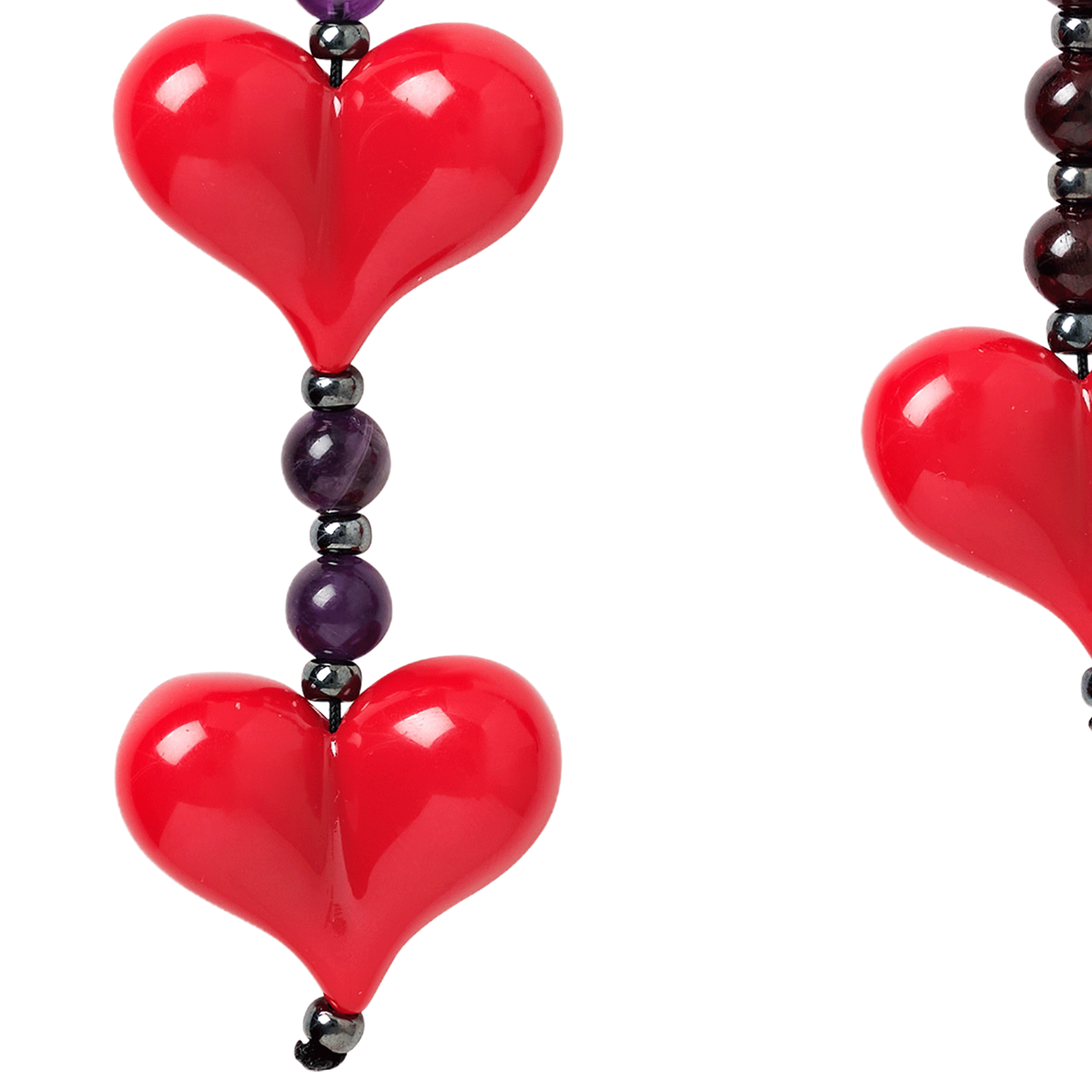 Heartline Bag Charm