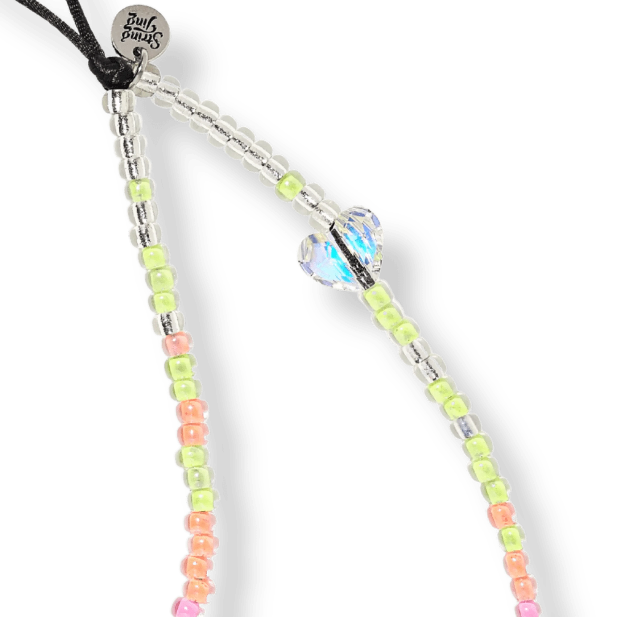 Heart-stream Wristlet Phone Strap
