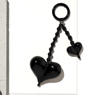Big Love Obsidian Shorty Bag Charm