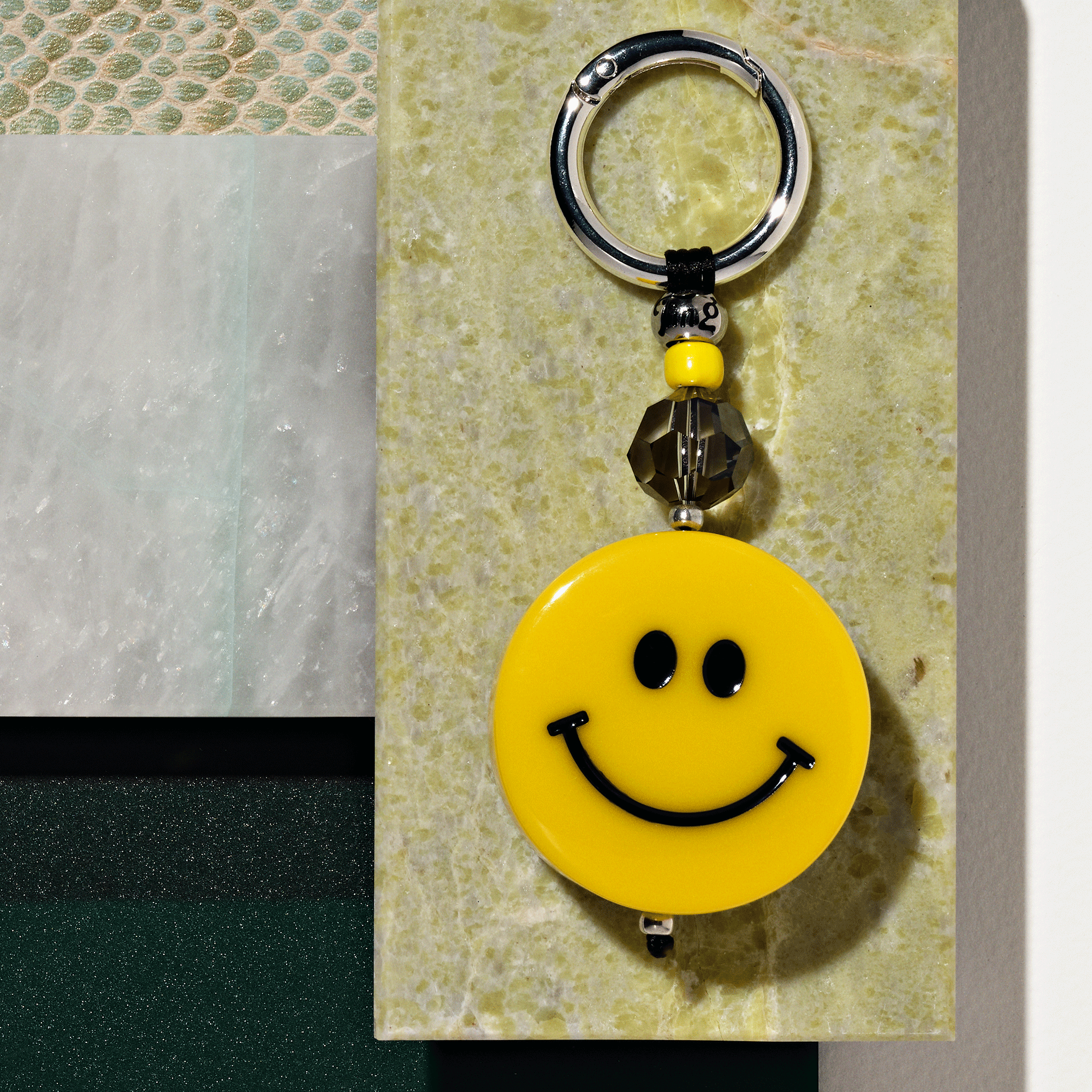 Happy Charm Bag Charm