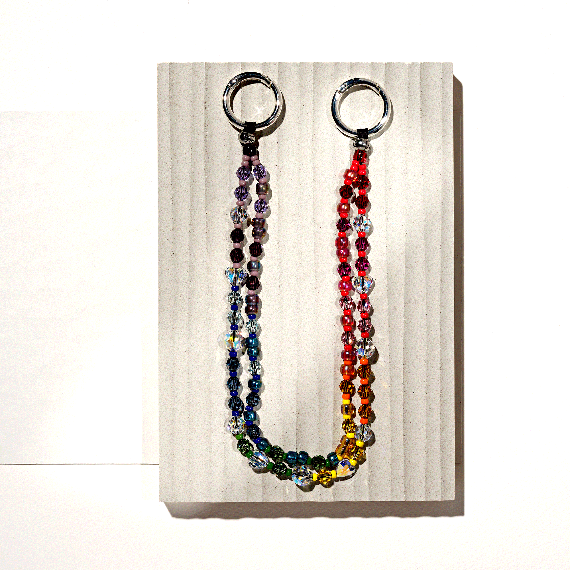 Twin Rainbow² Bag Charm