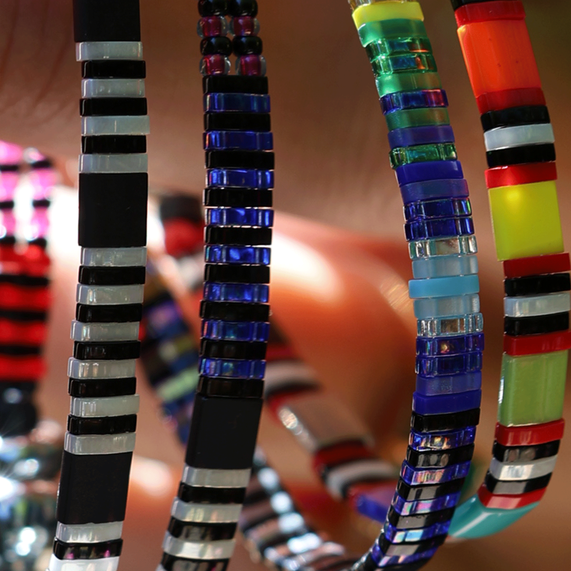 Fragments Bandeau Bracelet: Zebra Crossing