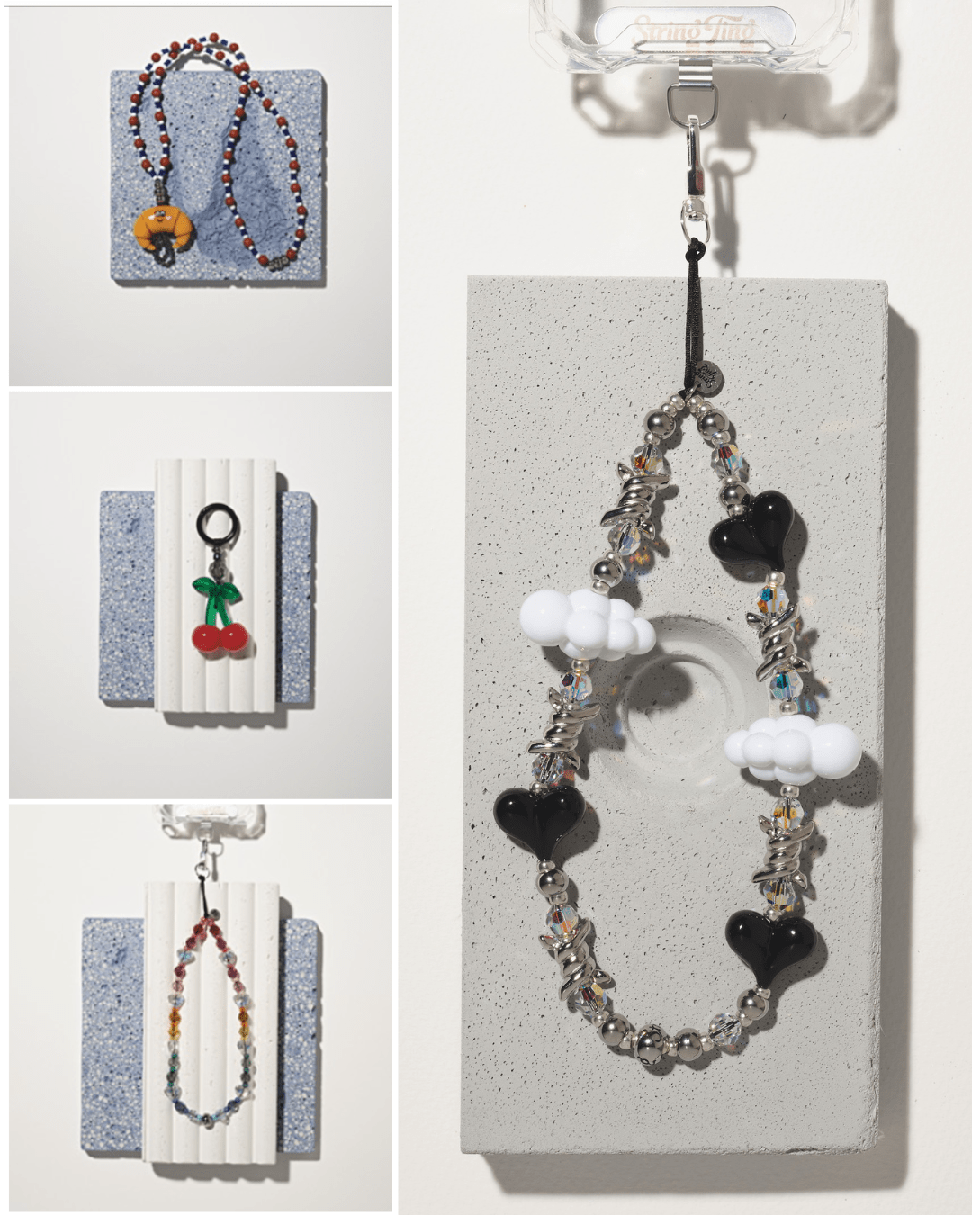 stringtingストラップ String Ting - Limited Edition Handmade Phone Charms