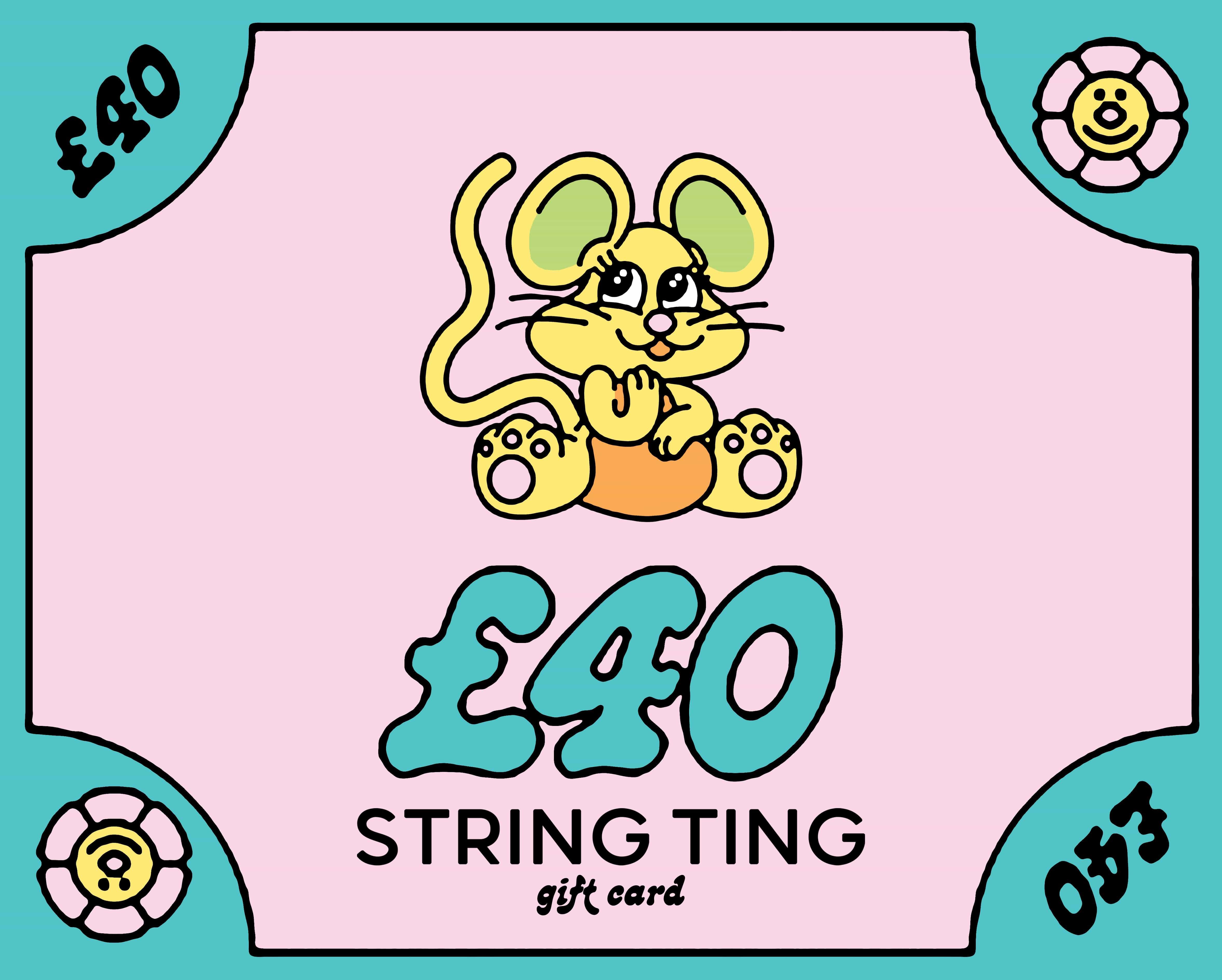 String Ting Gift Card – String Ting London