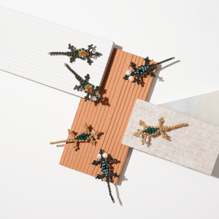 Lucky Gecko Brooch — Christmas 2025 Special Edition