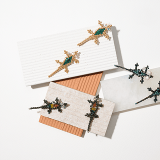 Lucky Gecko Brooch — Christmas 2025 Special Edition