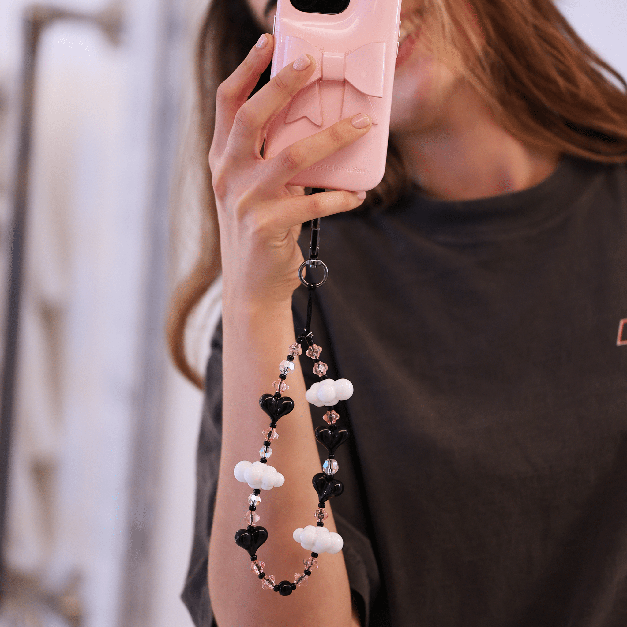 【正規品】stringtingストラップkawaii in the sky Osaka Kawaii in the Sky Wristlet Phone Strap | String Ting