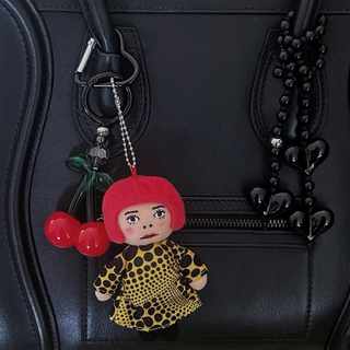 Cherry Drop Bag Charm