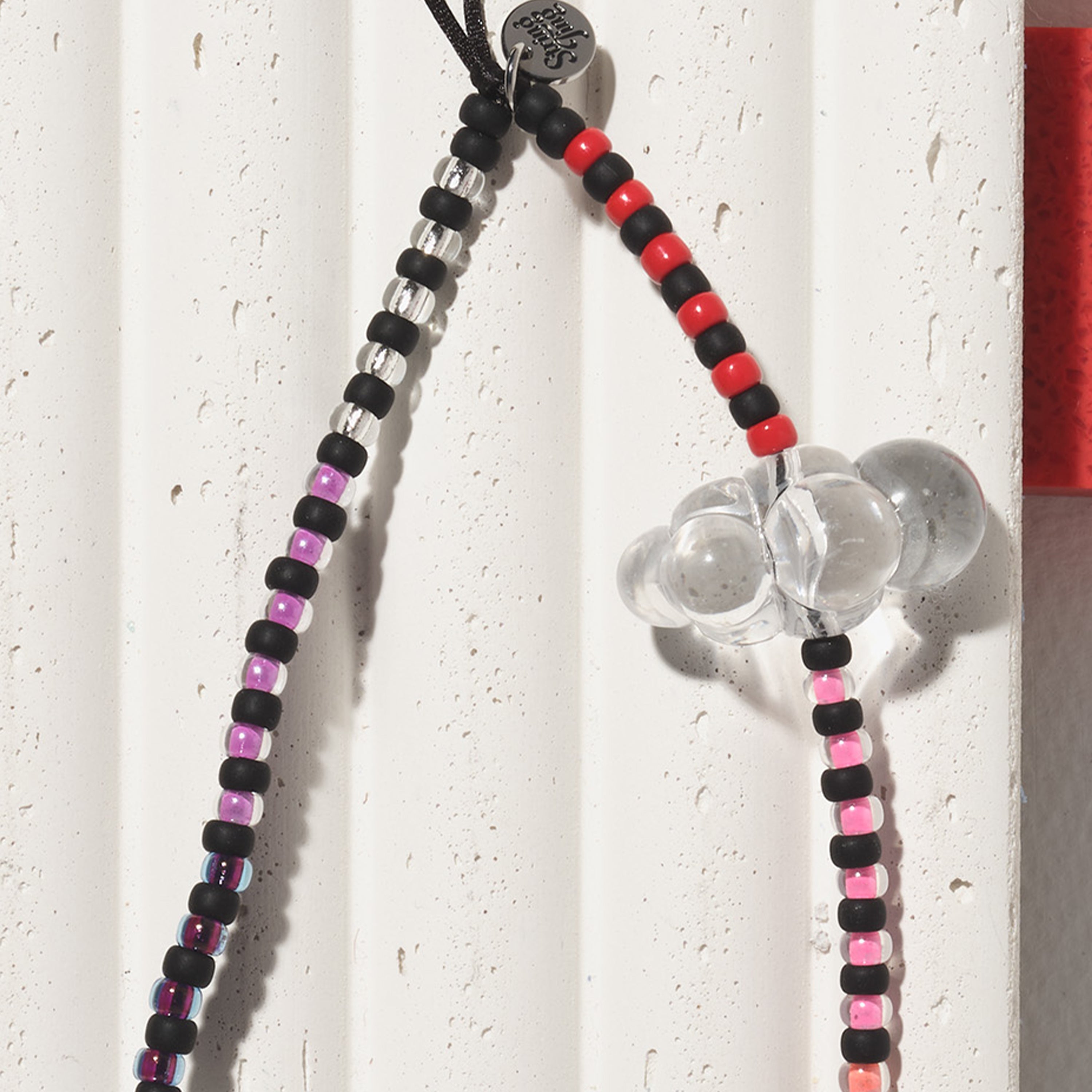 Colour Coded Jelly Cloud Wristlet Phone Strap