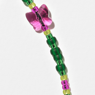 Ice Green Flutter Wristlet Phone Strap