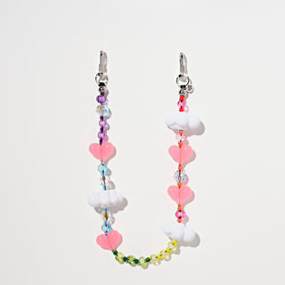 Kawaii Rainbow Wristlet Phone Chain