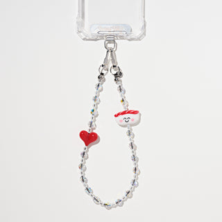 Sushi on Ice Wristlet Phone Chain