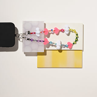 Kawaii Rainbow Wristlet Phone Chain
