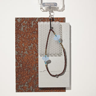 Ice Latte Wristlet Phone Strap
