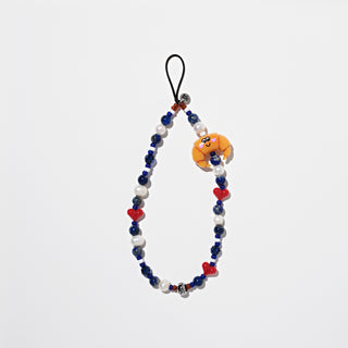 Monsieur Croissant Wristlet Phone Strap