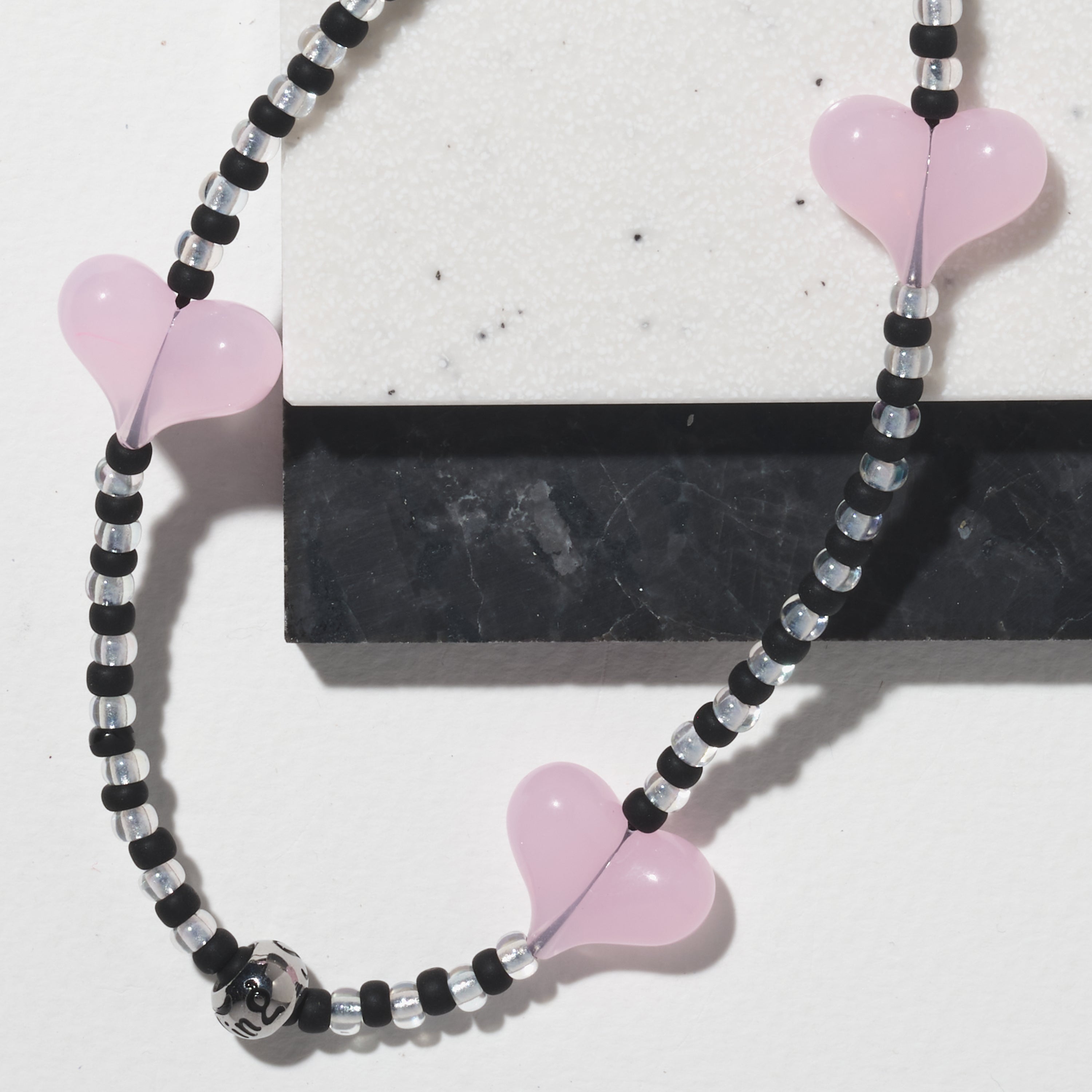 Silk Silver Love Syndicate Wristlet Phone Strap
