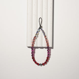Rosewater Drip Wristlet Phone Strap